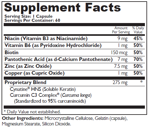 Q-Keratin C3 Ingredients
