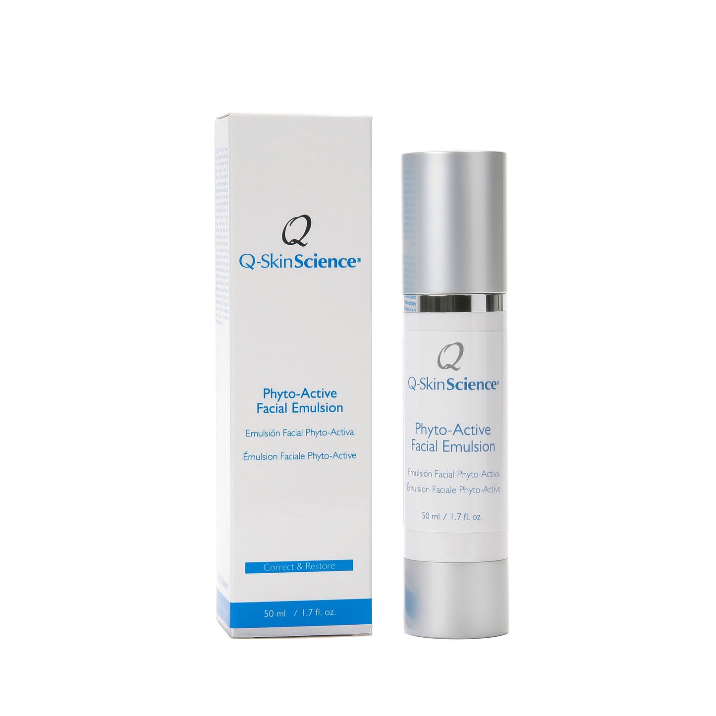 Phyto-Active Facial Emulsion is rich in Swiss apple stem cell biotechnology, phyto-nutrients and vitamins for the ultimate in facial rejuvenation. Improves facial skin tone and texture, lessens the look of fine lines, wrinkles and discoloration from sun damage to give you a smoother and more youthful appearance.