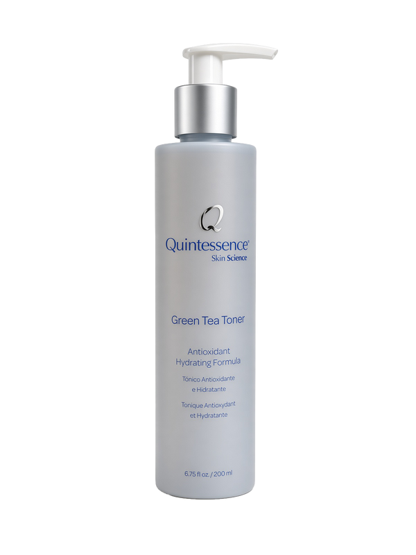 Formulated for all skin types including sensitive is Quintessence® Green Tea Toner, which &nbsp;is your essential step between cleansing and treatment. 