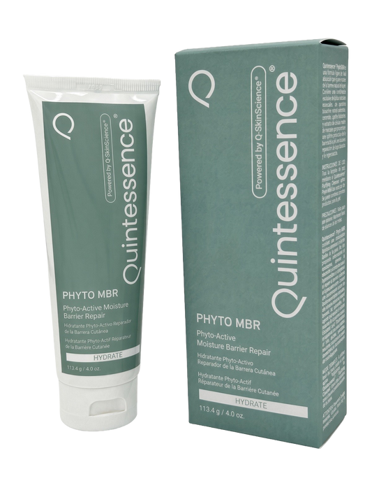 Q-SkinScience® Phyto-Active MBR is an advanced moisture barrier repair cream specially designed to soothe, protect, and restore dry, sensitive, or compromised skin.