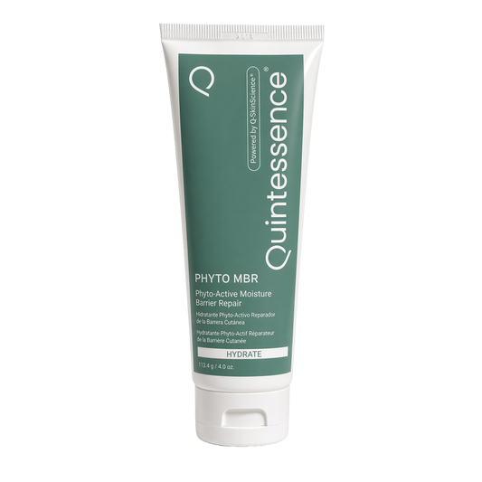 Q-SkinScience® Phyto-Active MBR is an advanced moisture barrier repair cream specially designed to soothe, protect, and restore dry, sensitive, or compromised skin.