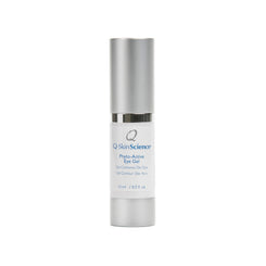 Q-SkinScience® Phyto-Active Eye Gel quickly penetrates the skin helping support cell renewal. Its scientifically advanced Swiss Biotechnology formula utilizes an extract derived from the stem cells of a rare apple tree cultivated for its extraordinary longevity to promote a youthful and rejuvenated appearance. It also utilizes a proprietary Anhydrous or water free technology that permits a preservative free formulation, under-eye dark circles and puffiness under the eyes.