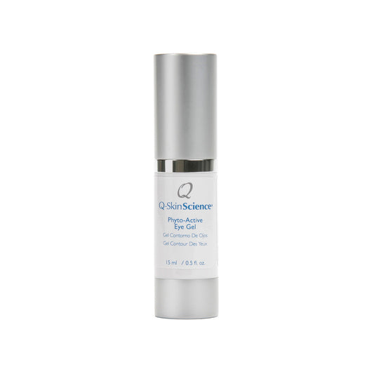 Q-SkinScience® Phyto-Active Eye Gel quickly penetrates the skin helping support cell renewal. Its scientifically advanced Swiss Biotechnology formula utilizes an extract derived from the stem cells of a rare apple tree cultivated for its extraordinary longevity to promote a youthful and rejuvenated appearance. It also utilizes a proprietary Anhydrous or water free technology that permits a preservative free formulation, under-eye dark circles and puffiness under the eyes.