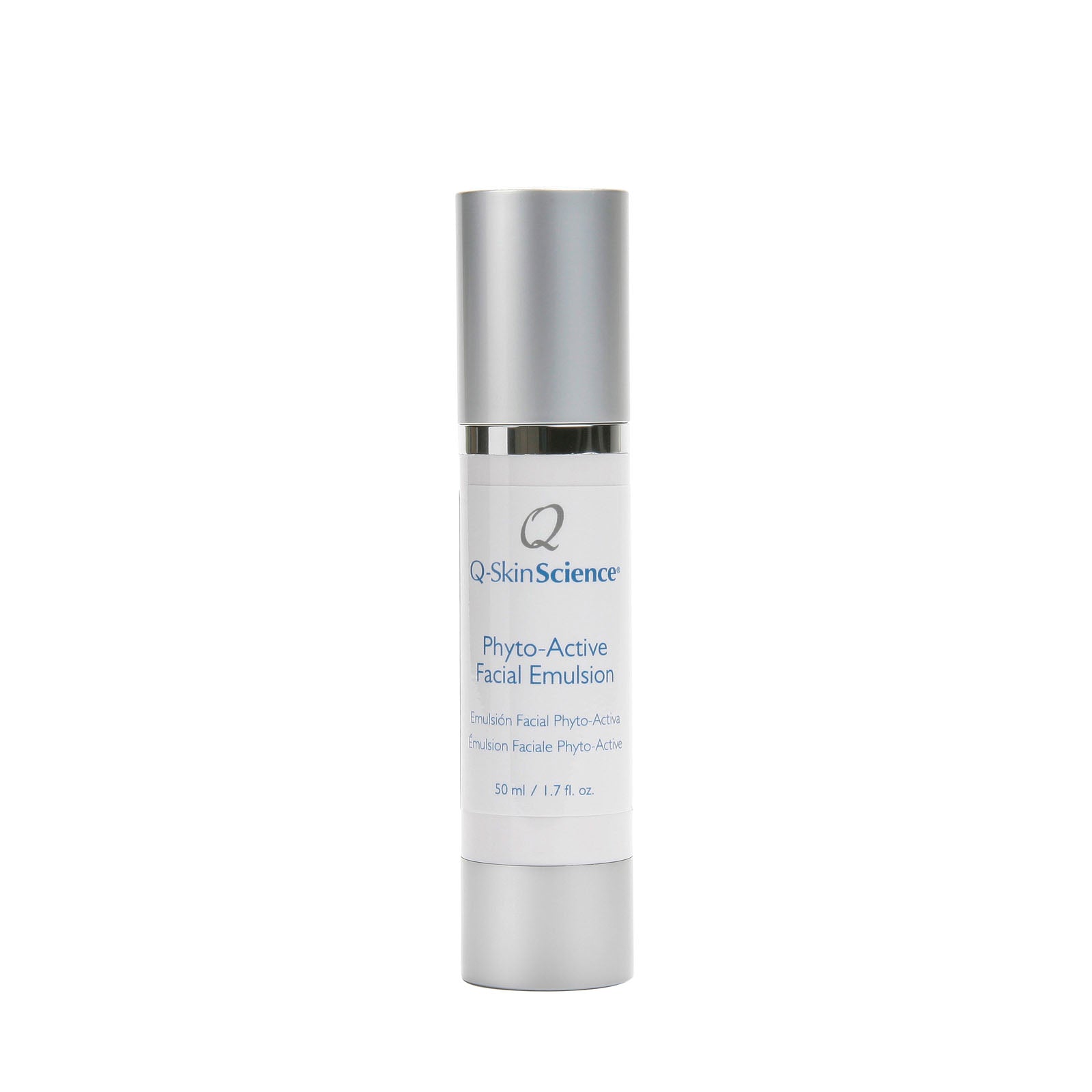 Phyto-Active Facial Emulsion is rich in Swiss apple stem cell biotechnology, phyto-nutrients and vitamins for the ultimate in facial rejuvenation.  Improves facial skin tone and texture, lessens the look of fine lines, wrinkles and discoloration from sun damage to give you a smoother and more youthful appearance.