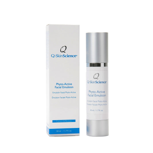 Phyto-Active Facial Emulsion is rich in Swiss apple stem cell biotechnology, phyto-nutrients and vitamins for the ultimate in facial rejuvenation.  Improves facial skin tone and texture, lessens the look of fine lines, wrinkles and discoloration from sun damage to give you a smoother and more youthful appearance.