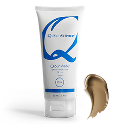 Q-Sunshade SPF 30+ UVA/UVB PA+++ Dark Tinted Sunscreen