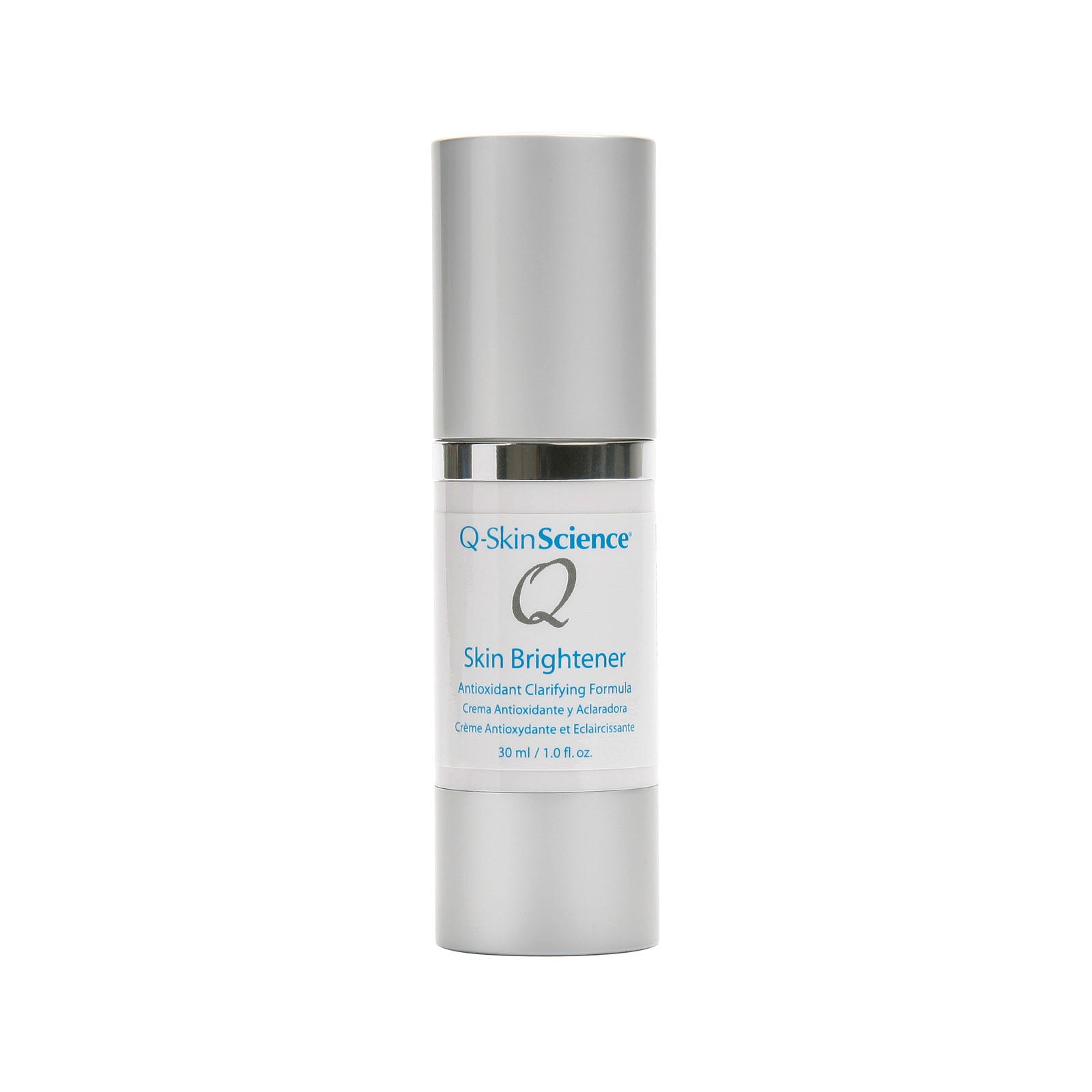 Quintessence® Skin Brightener is a light, easily absorbed cream designed as an alternative to high strength hydroquinone formulations for improving the appearance of facial and hand pigmentation. It can be used for long term face and hand brightening as well as for evening out skin tone. It also possesses excellent moisturizing and antioxidant properties. Quintessence® Skin Brightener is appropriate for all skin types.