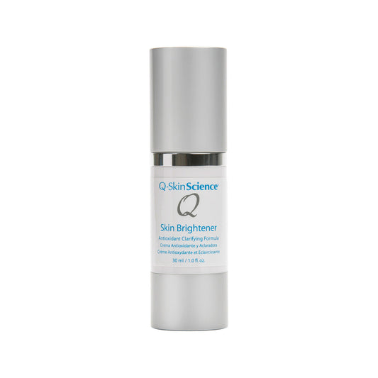 Quintessence® Skin Brightener is a light, easily absorbed cream designed as an alternative to high strength hydroquinone formulations for improving the appearance of facial and hand pigmentation. It can be used for long term face and hand brightening as well as for evening out skin tone. It also possesses excellent moisturizing and antioxidant properties. Quintessence® Skin Brightener is appropriate for all skin types.